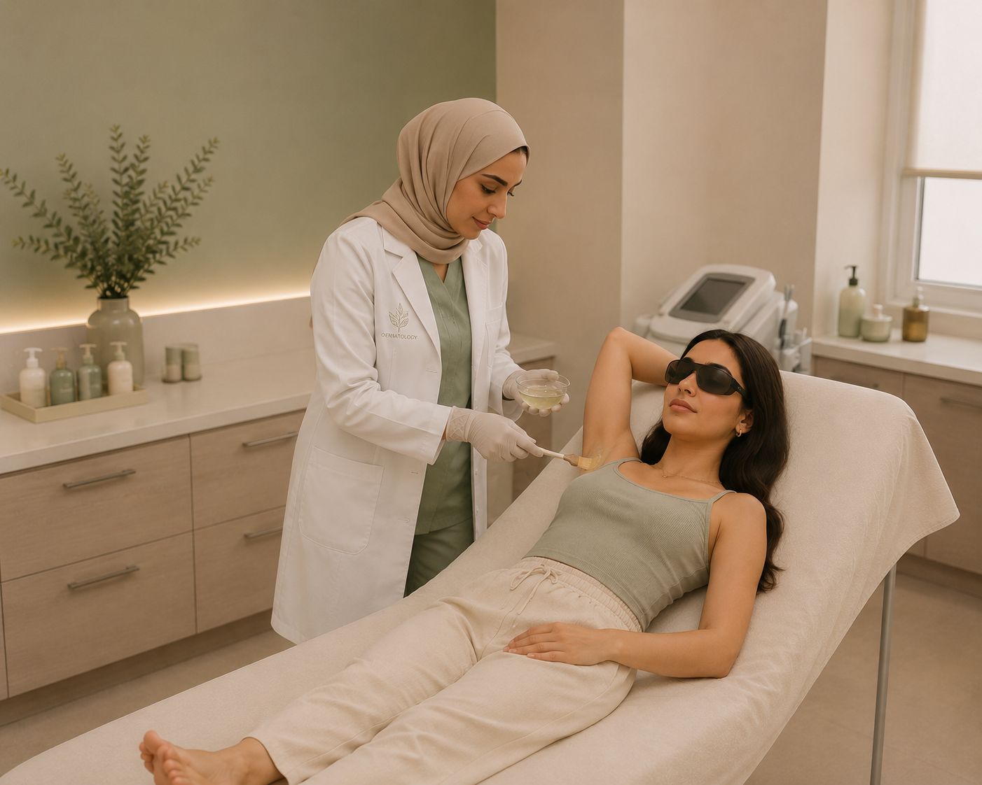 خدمات التجميل النسائي الخفيف